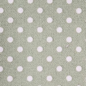 Tela fondo verde lunar blanco
