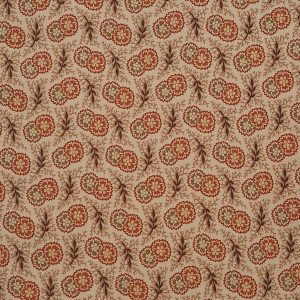 Tela beige flores
