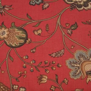 Tela roja estampado grande