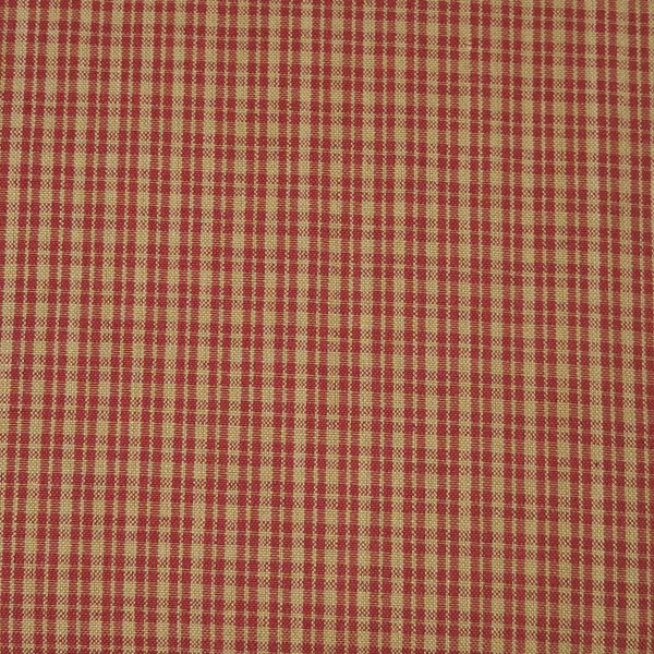 Tela cuadritos rojos