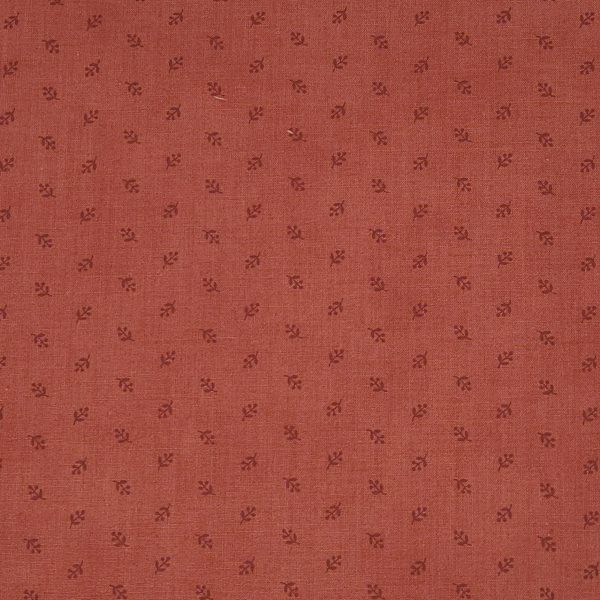 Tela coral hojas