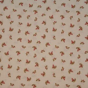 Tela beige estampado mini