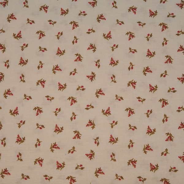 Tela beige estampado mini