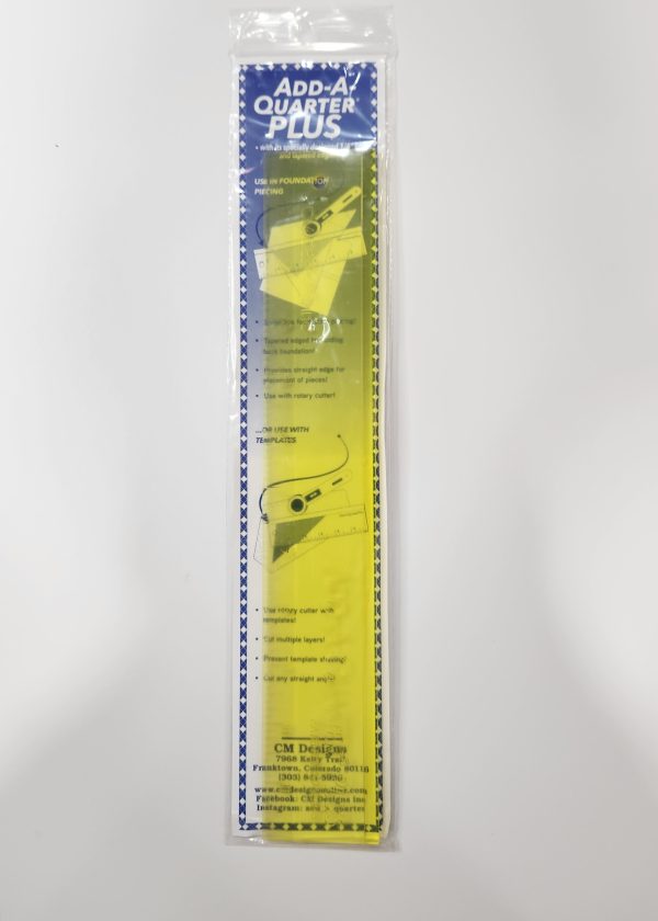 Regla Add-a-Quarter Plus 12"