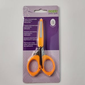 Tijera pequeña micro serrada con tapa de protección IDEAS