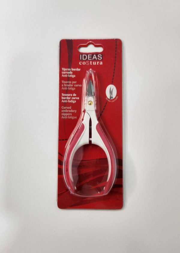 Tijeras bordar curvada Anti-fatiga  IDEAS