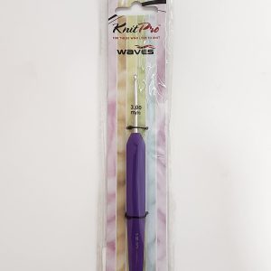 Aguja ganchillo KnitPro-Waves 3.00 Morado