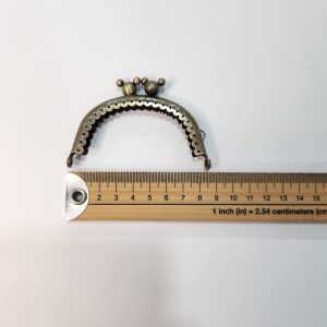 Boquilla Monedero Ositos Oro Viejo 8.5cm