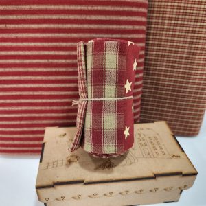 Pack 5 Fat Eighg 25x55cm Country rojos.