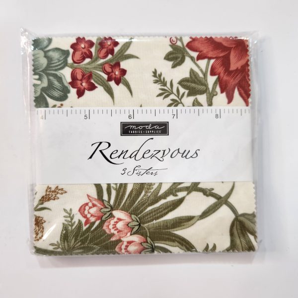 Charm Pack 5" Rendezvous by 3 Sisters.