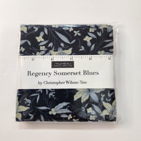 Charm Pack 5" Regency Somerset Blues.