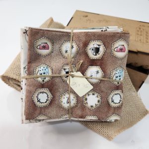 Pack 11 Fat Eighg 25x75cm Whimsy Tea by Malgorzata J. Jenek.